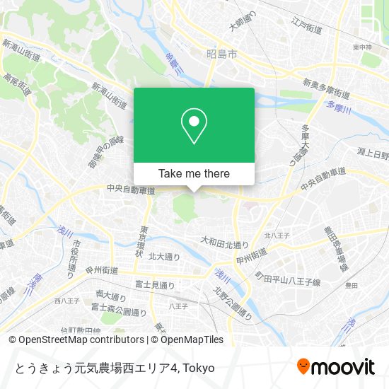 とうきょう元気農場西エリア4 map