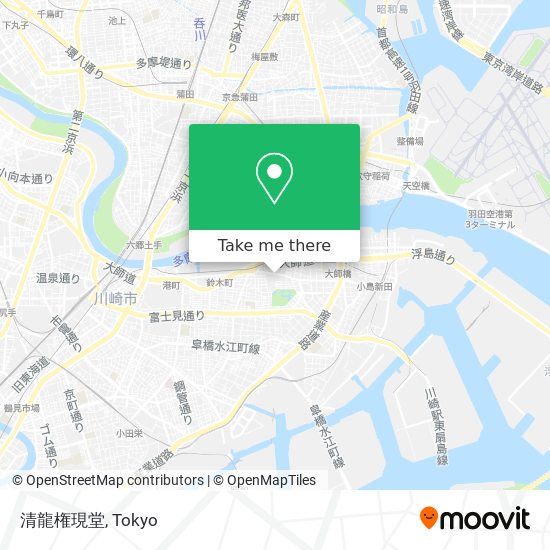 清龍権現堂 map