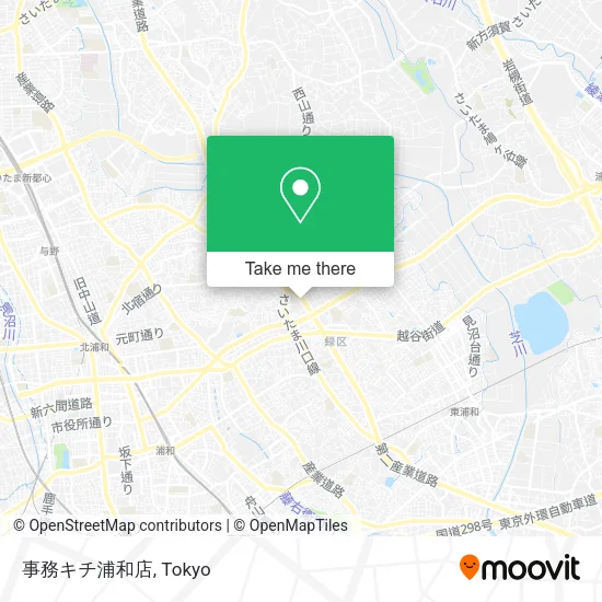 事務キチ浦和店 map