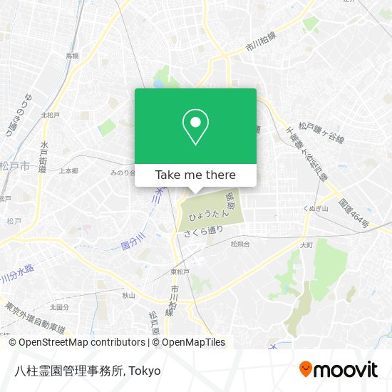 八柱霊園管理事務所 map