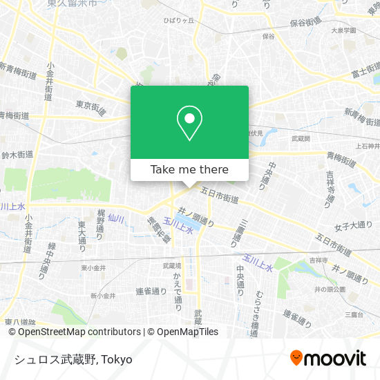 シュロス武蔵野 map