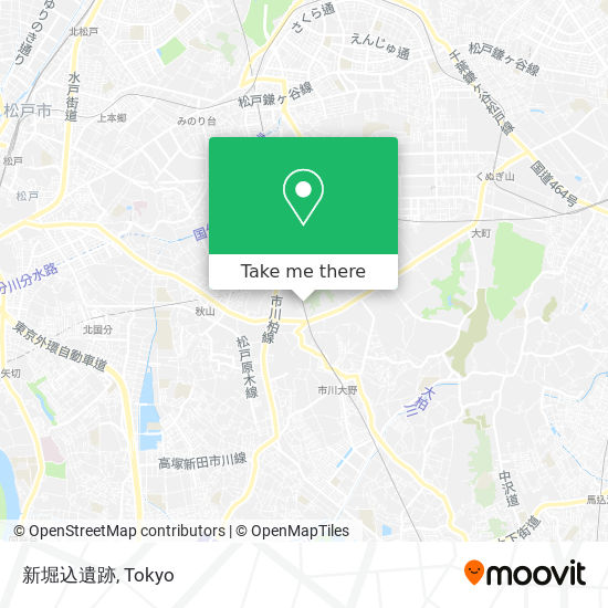 新堀込遺跡 map