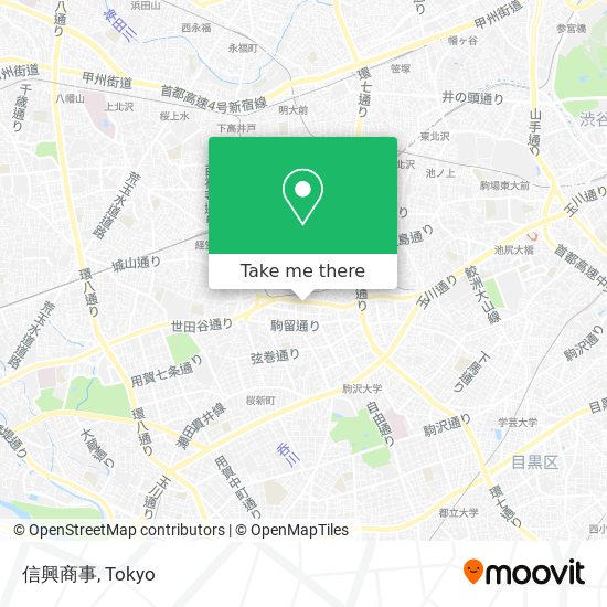 信興商事 map