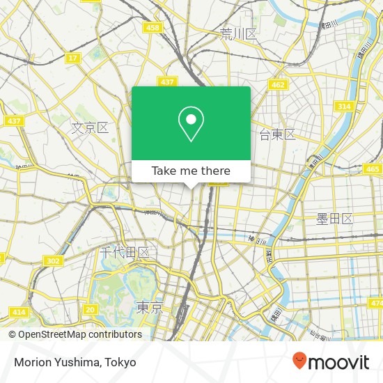 Morion Yushima map