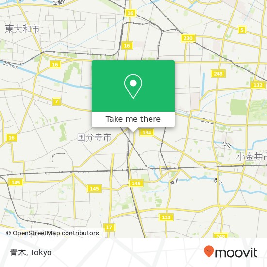 青木 map