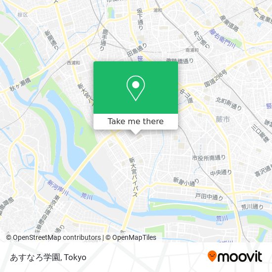 あすなろ学園 map