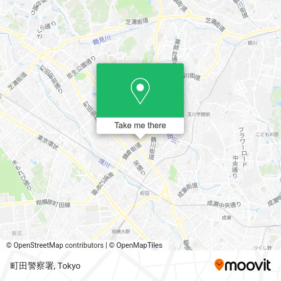町田警察署 map