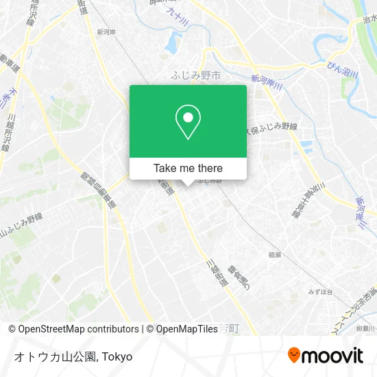 オトウカ山公園 map