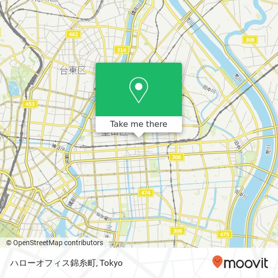 ハローオフィス錦糸町 map