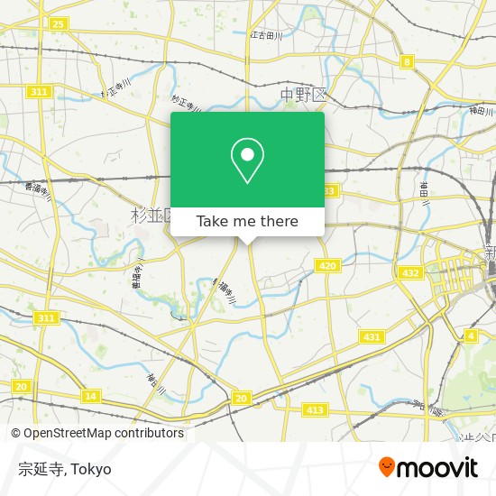 宗延寺 map