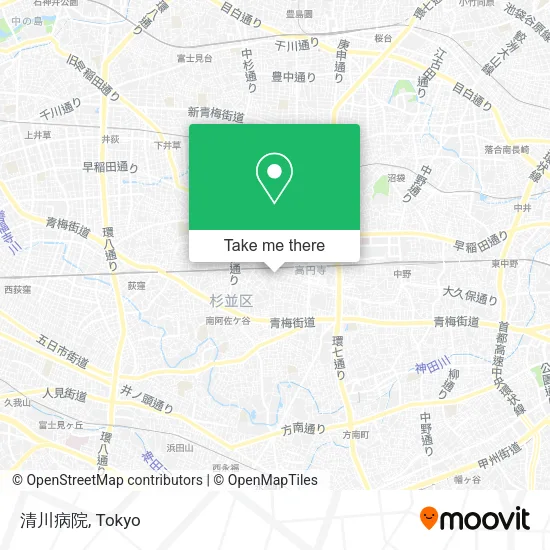 清川病院 map