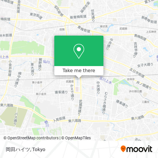 岡田ハイツ map