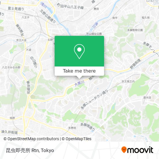 昆虫即売所 Rtn map