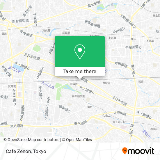 Cafe Zenon map