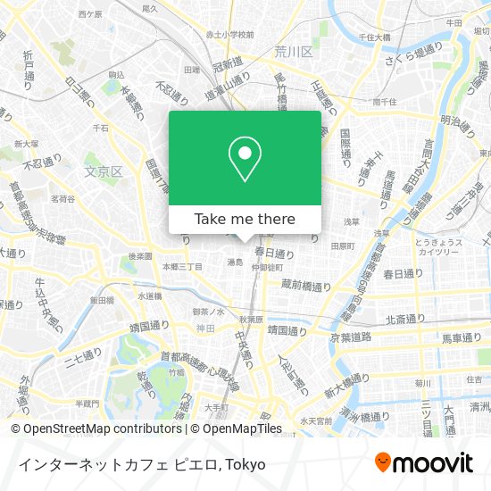 インターネットカフェ ピエロ map