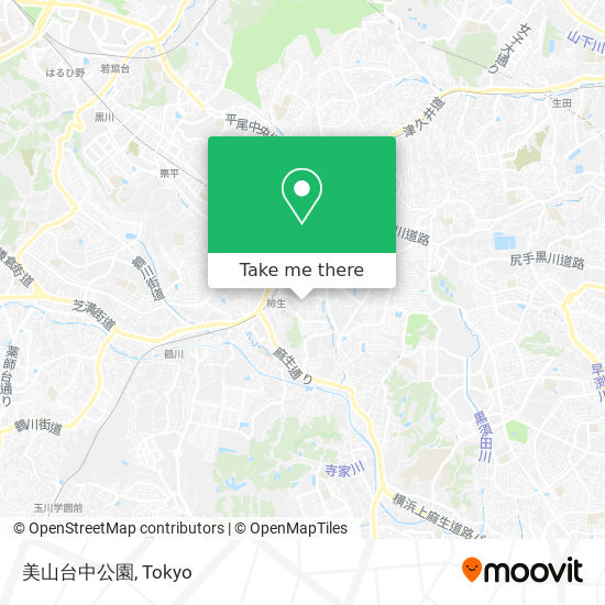 美山台中公園 map