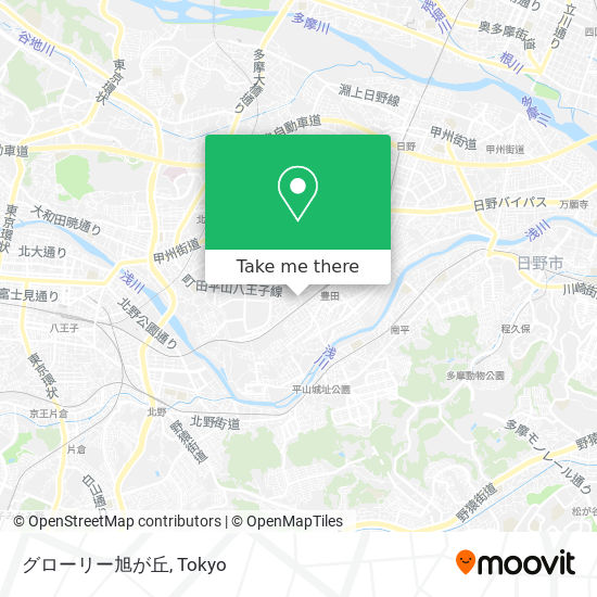 グローリー旭が丘 map