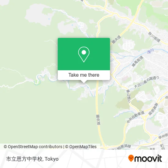 市立恩方中学校 map