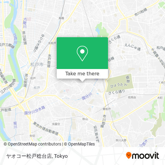 ヤオコー松戸稔台店 map