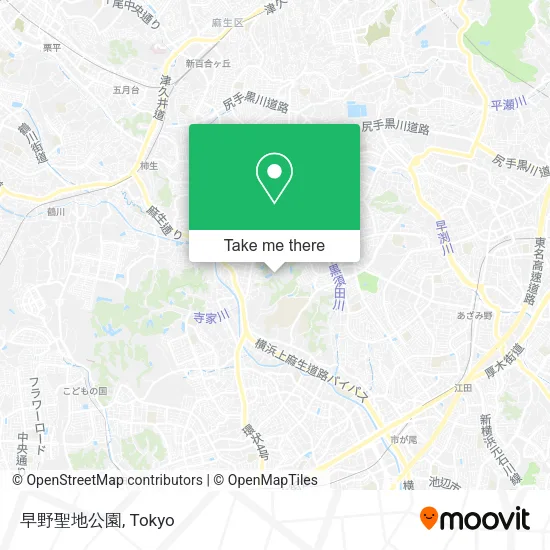 早野聖地公園 map