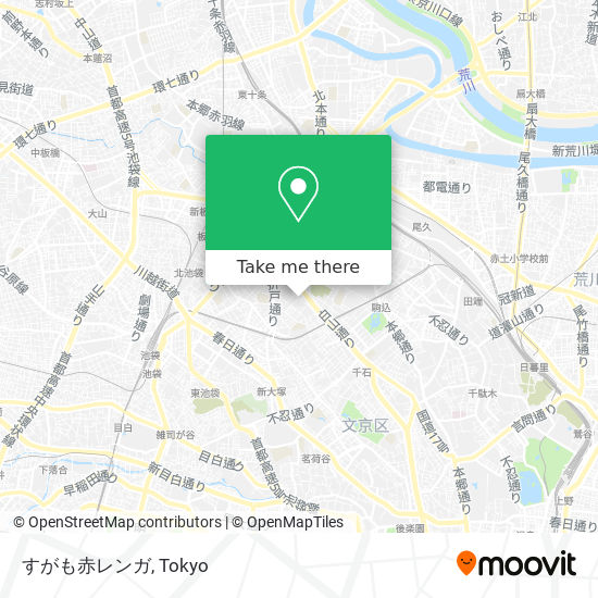 すがも赤レンガ map