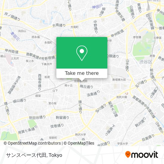 サンスペース代田 map