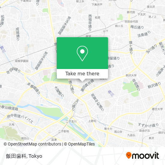 飯田歯科 map