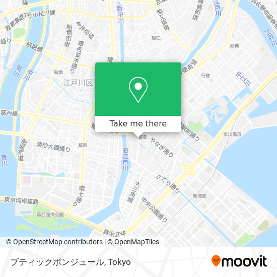 ブティックボンジュール map