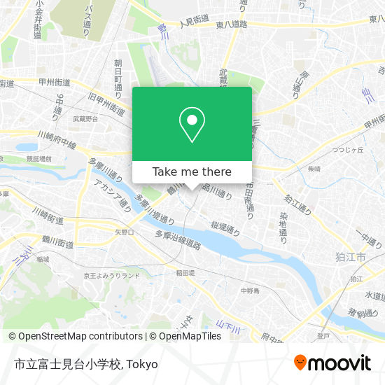 市立富士見台小学校 map