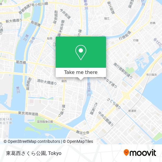 東葛西さくら公園 map