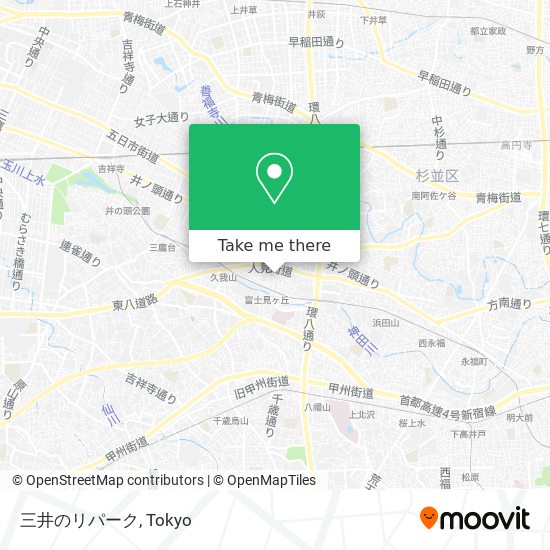 三井のリパーク map