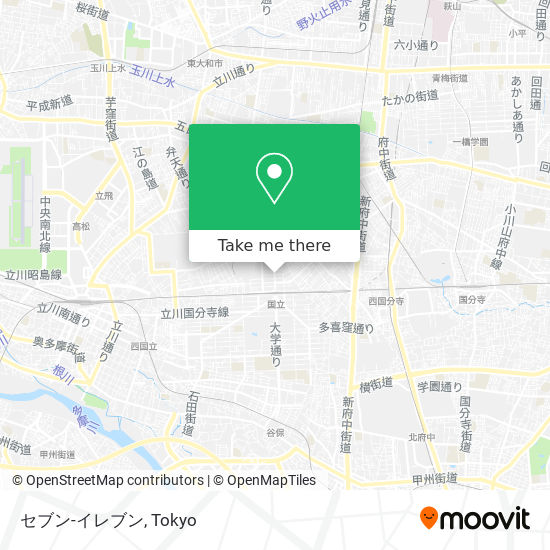 セブン-イレブン map