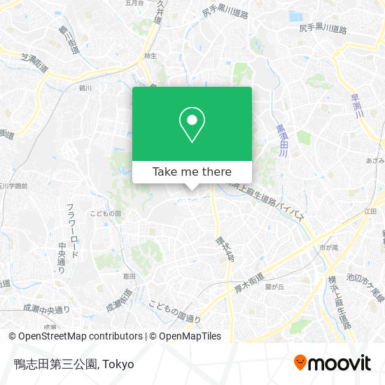 鴨志田第三公園 map