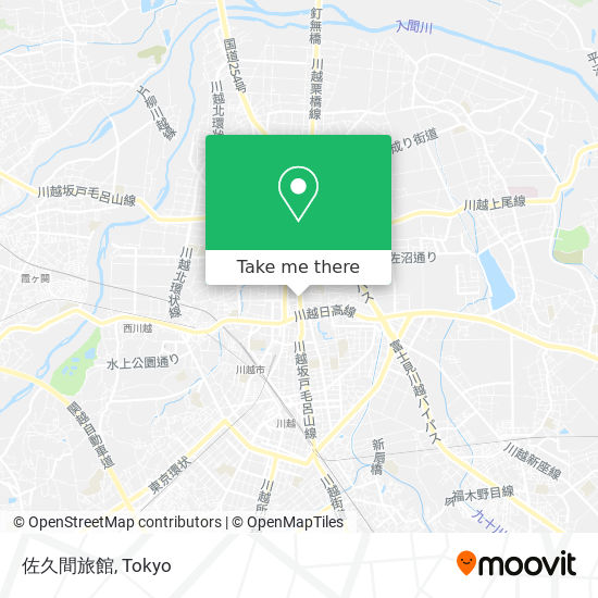 佐久間旅館 map