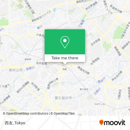 西友 map