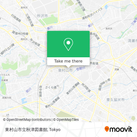 東村山市立秋津図書館 map