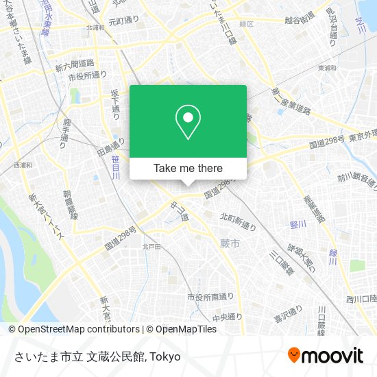 さいたま市立 文蔵公民館 map