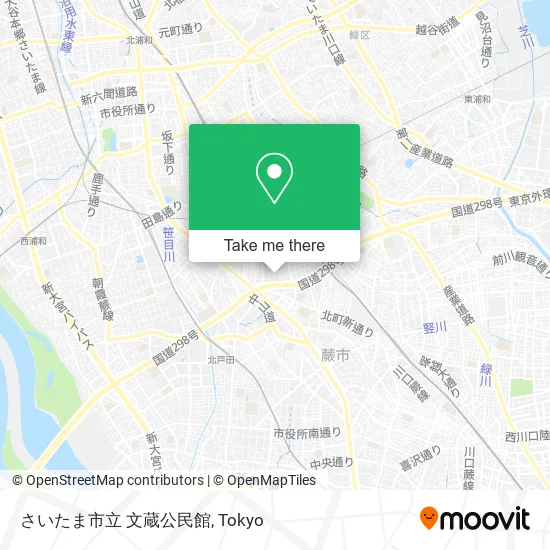 さいたま市立 文蔵公民館 map