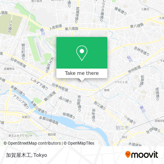 加賀屋木工 map