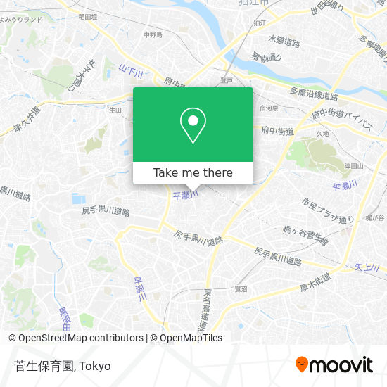 菅生保育園 map