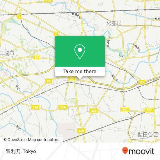 豊利乃 map