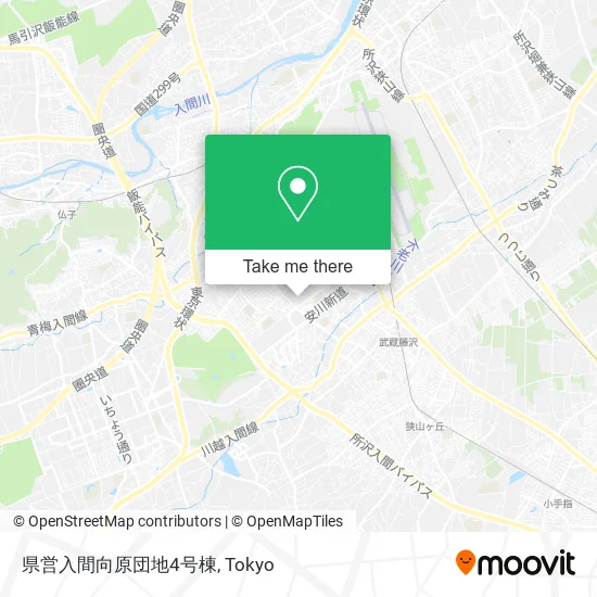 県営入間向原団地4号棟 map
