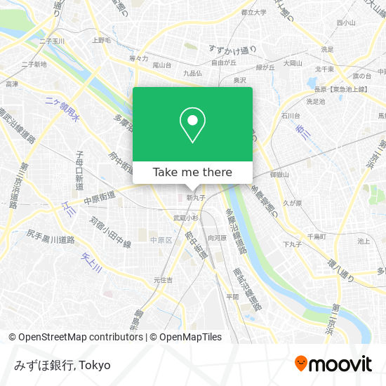 How To Get To みずほ銀行 武蔵小杉支店新丸子前出張所 In 川崎市 By Metro Or Bus Moovit