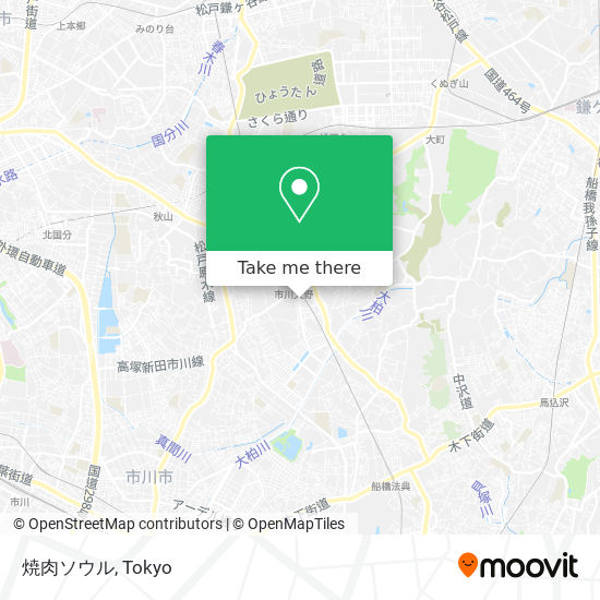 焼肉ソウル map