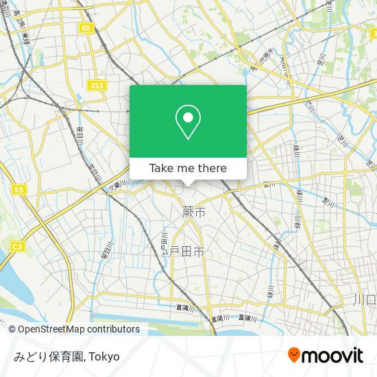 みどり保育園 map