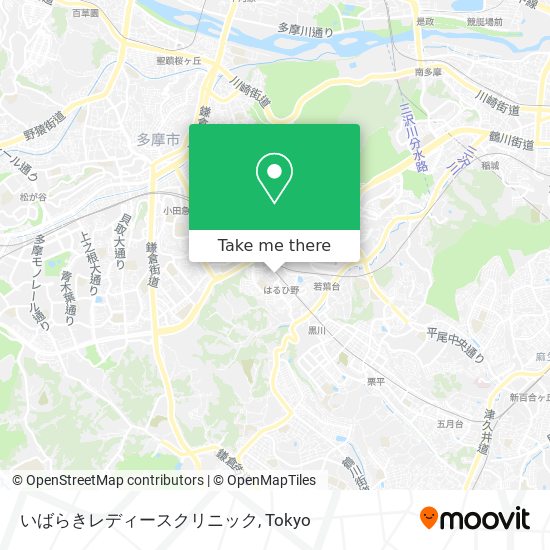 いばらきレディースクリニック map