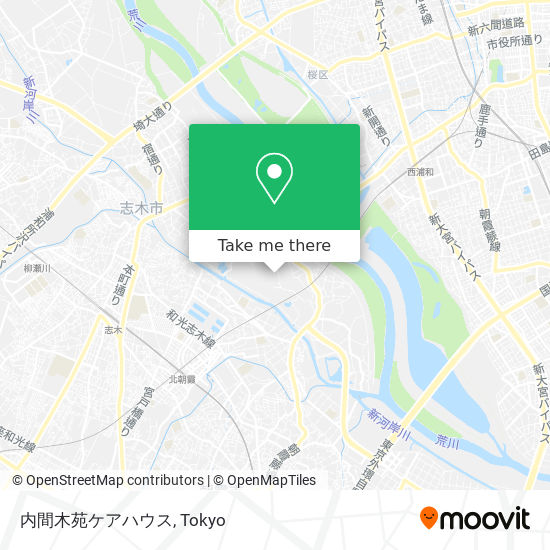内間木苑ケアハウス map