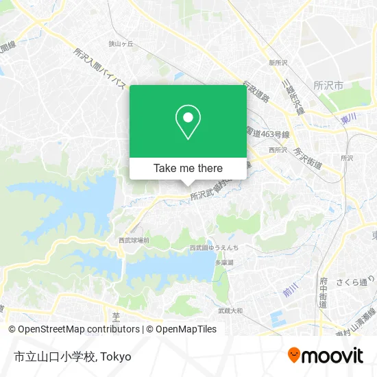 市立山口小学校 map