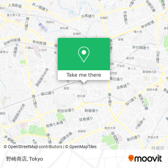 野崎商店 map