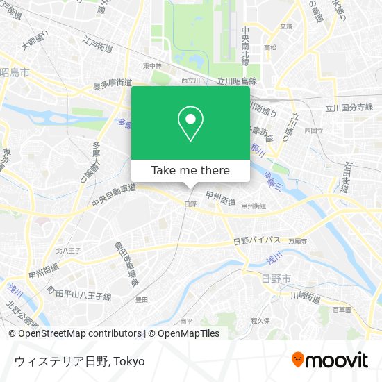 ウィステリア日野 map